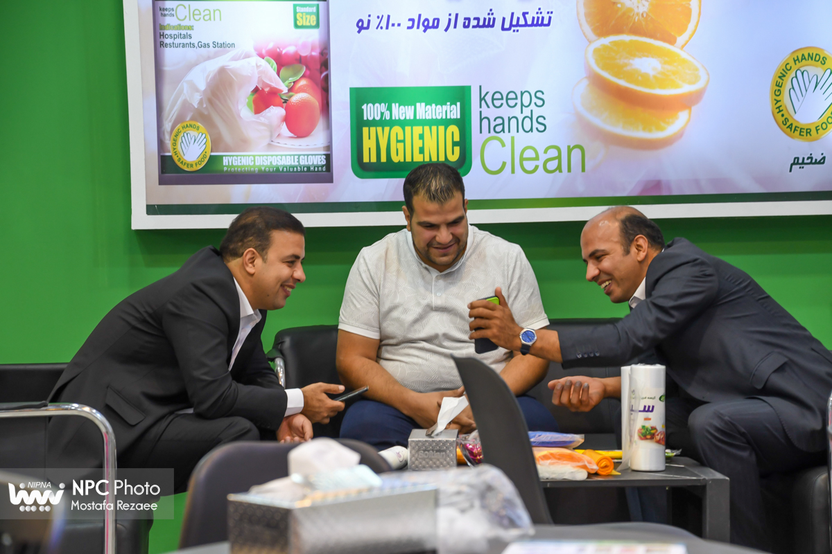 سالن خلیج فارس در دومین روز از هفدهمین نمایشگاه بین المللی ایران پلاست 10