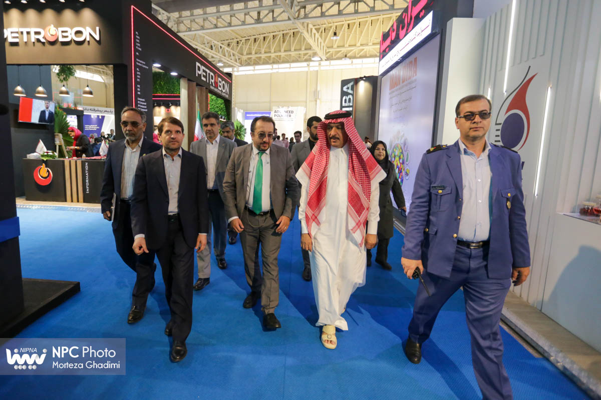 بازدید سفیر عربستان از هفدهمین نمایشگاه ایران پلاست 7