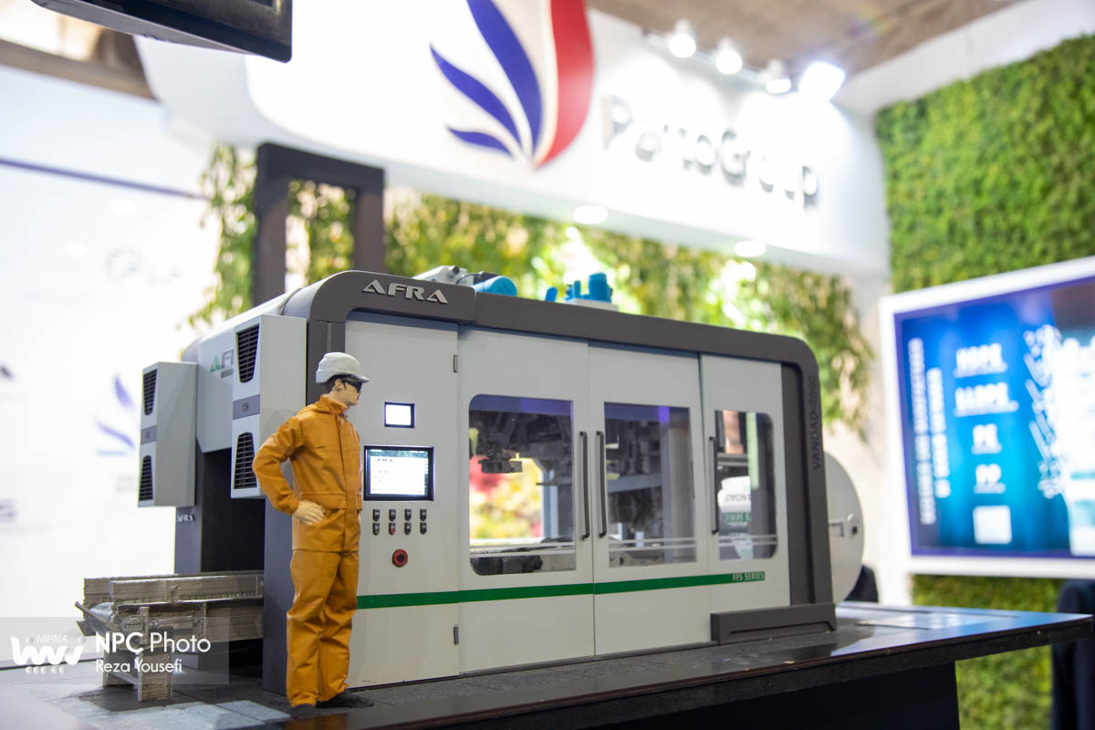 سالن 8 و 9 در سومین روز از هفدهمین نمایشگاه بین المللی ایران پلاست 4