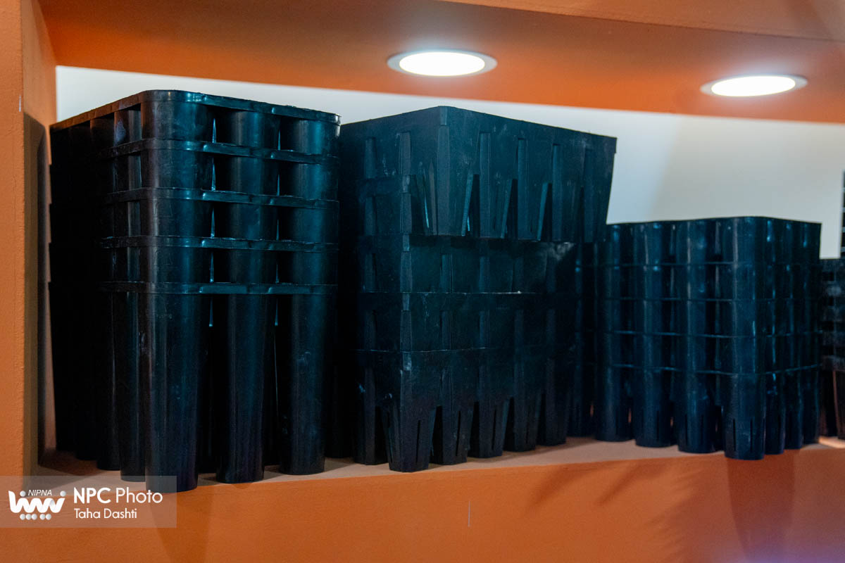 سالن 44 در سومین روز از هفدهمین نمایشگاه بین المللی ایران پلاست 9