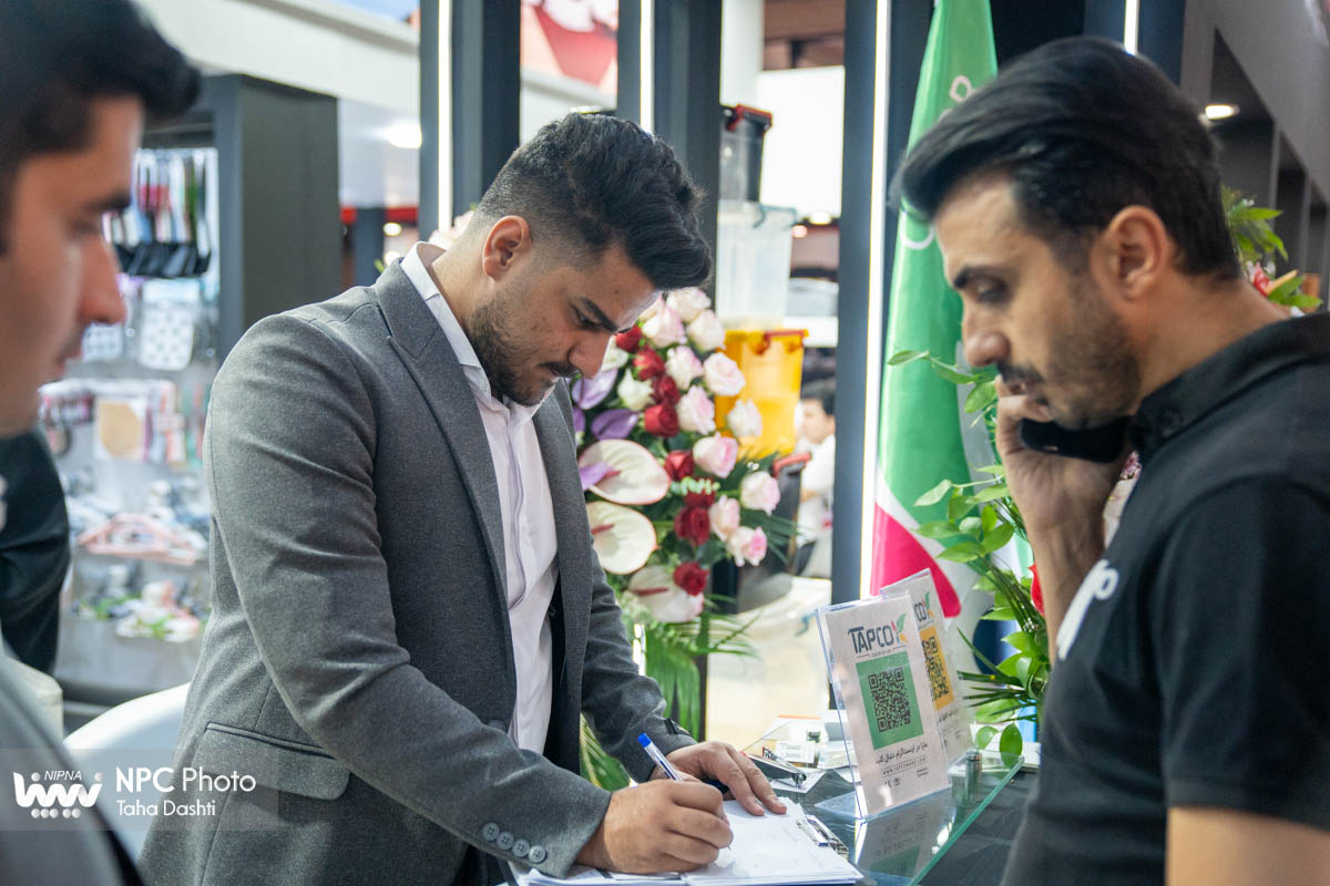 سالن 44 در سومین روز از هفدهمین نمایشگاه بین المللی ایران پلاست 10