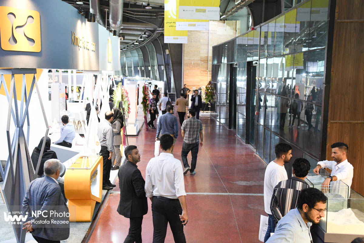 سالن 5 در سومین روز از هفدهمین نمایشگاه بین المللی ایران پلاست 5