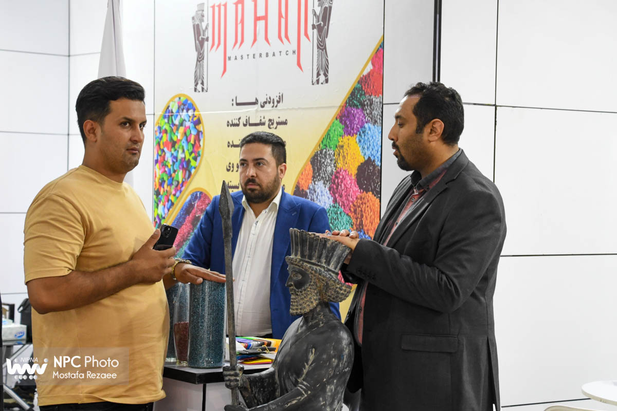 سالن 5 در سومین روز از هفدهمین نمایشگاه بین المللی ایران پلاست 9