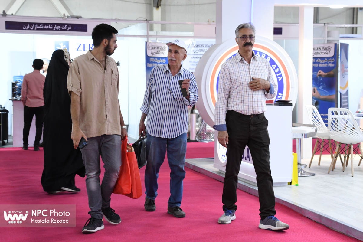 سالن 41 در سومین روز از هفدهمین نمایشگاه بین المللی ایران پلاست 5