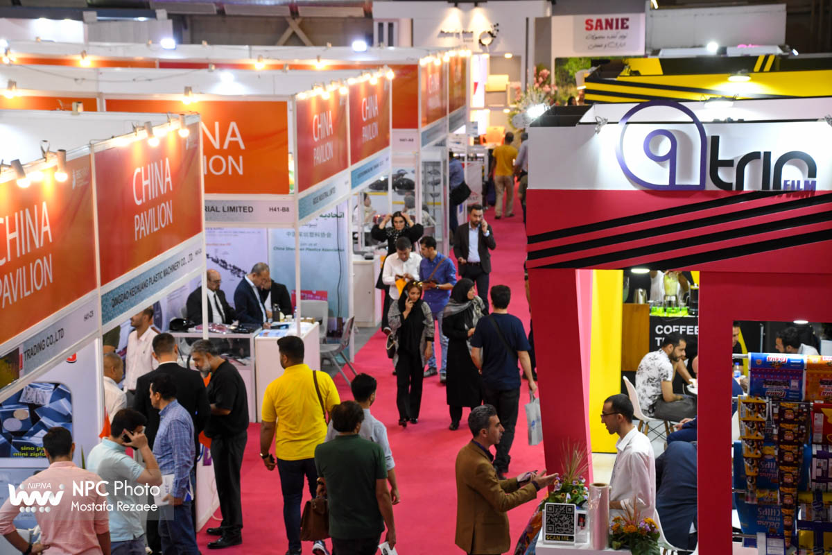 سالن 41 در سومین روز از هفدهمین نمایشگاه بین المللی ایران پلاست 9
