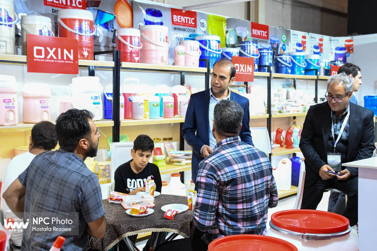سالن 41 در سومین روز از هفدهمین نمایشگاه بین المللی ایران پلاست 10