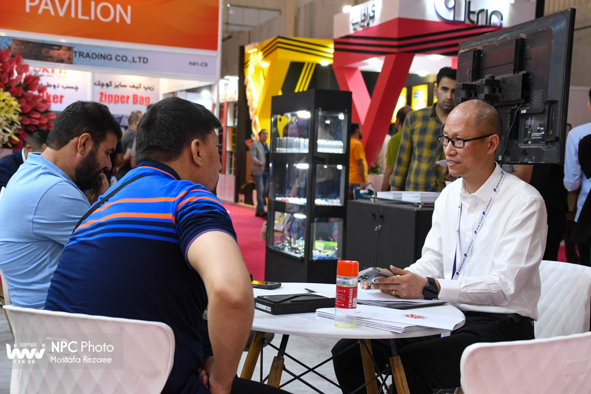 سالن 41 در سومین روز از هفدهمین نمایشگاه بین المللی ایران پلاست 12