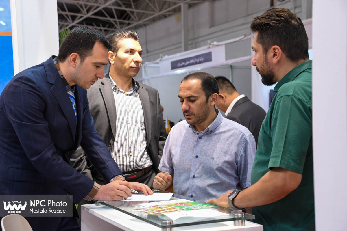 سالن 38A در سومین روز از هفدهمین نمایشگاه بین المللی ایران پلاست 1