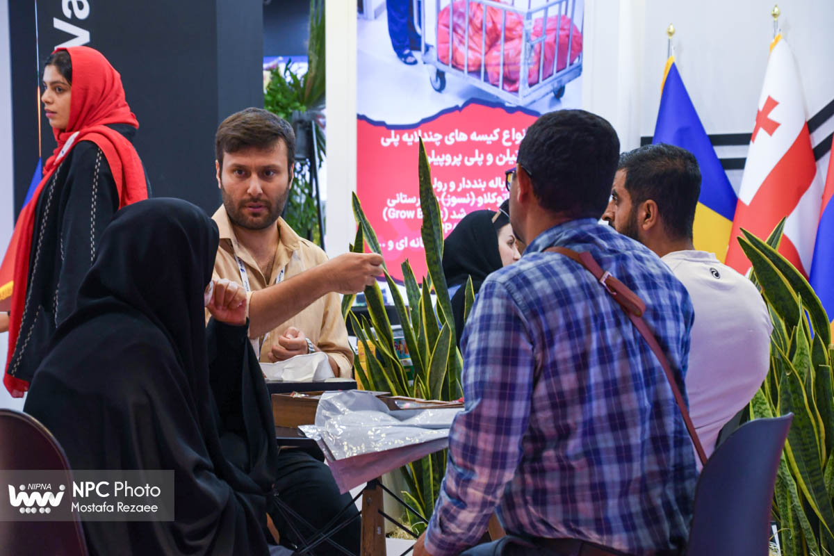 سالن 38A در سومین روز از هفدهمین نمایشگاه بین المللی ایران پلاست 2