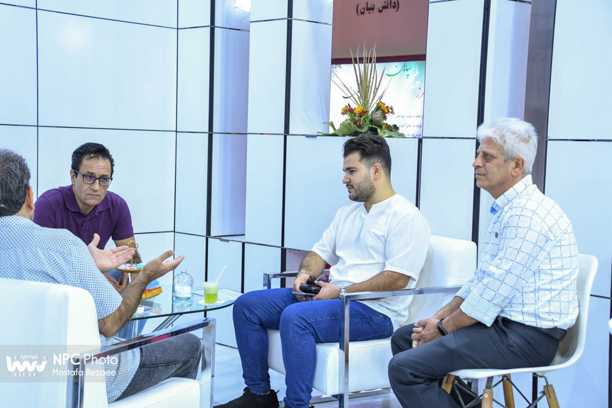 سالن 38B در سومین روز از هفدهمین نمایشگاه بین المللی ایران پلاست 5