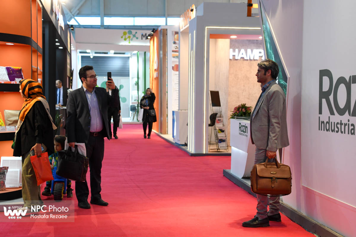 سالن 7 در سومین روز از هفدهمین نمایشگاه بین المللی ایران پلاست 5