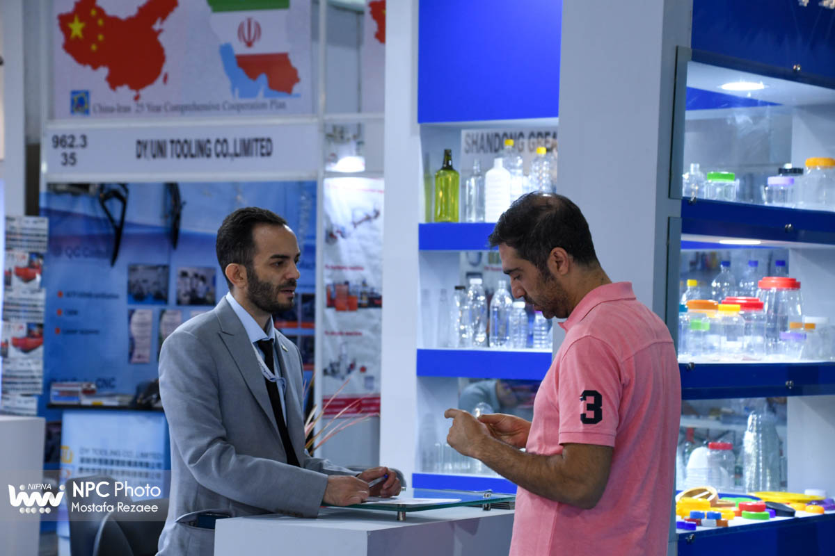 سالن 35 در سومین روز از هفدهمین نمایشگاه بین المللی ایران پلاست 5