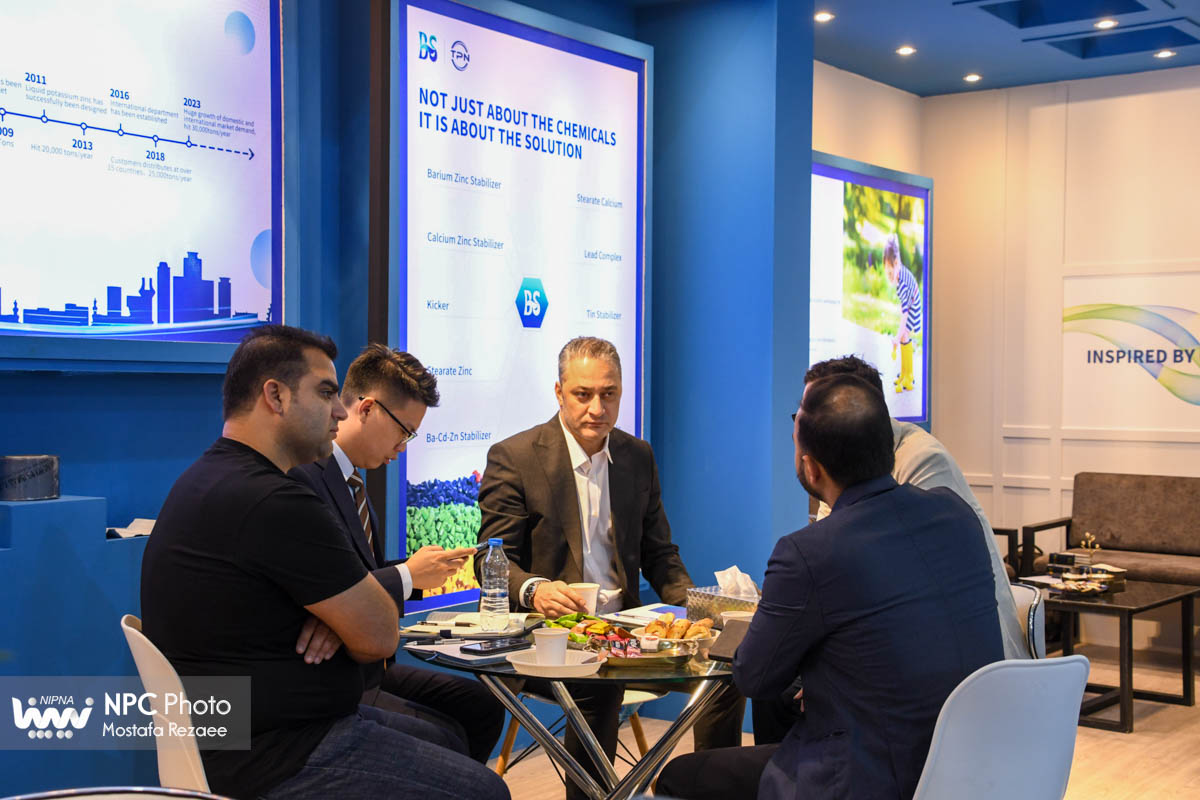 سالن 35 در سومین روز از هفدهمین نمایشگاه بین المللی ایران پلاست 6