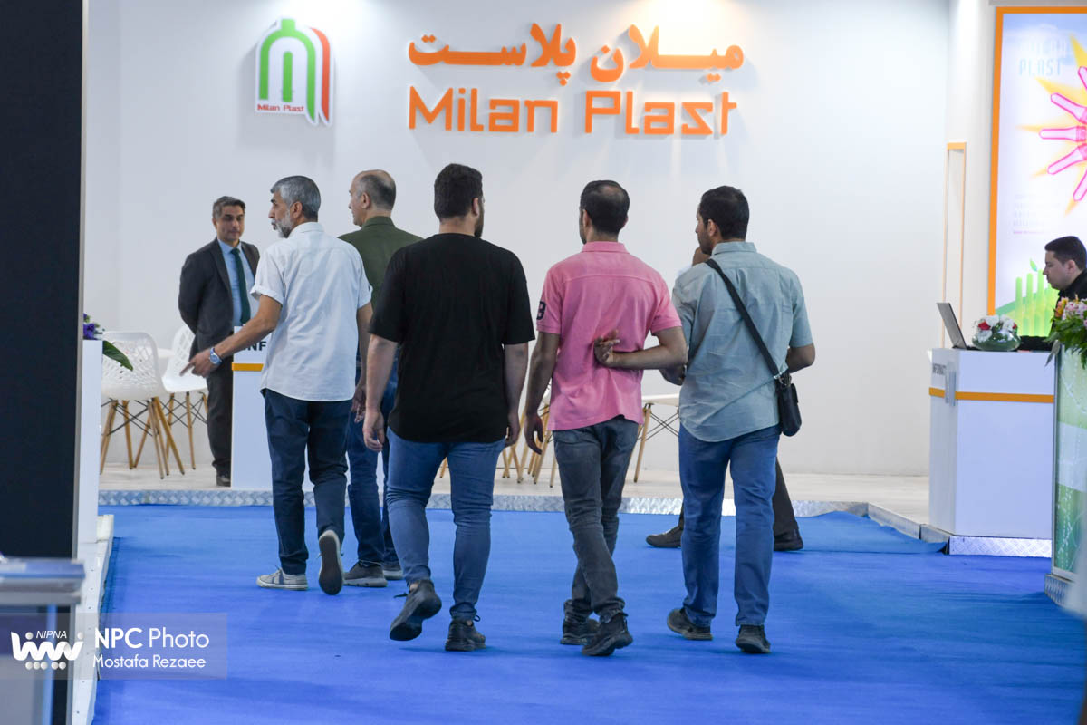 سالن 35 در سومین روز از هفدهمین نمایشگاه بین المللی ایران پلاست 7