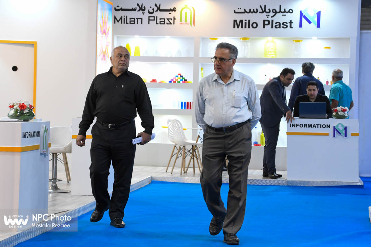 سالن 35 در سومین روز از هفدهمین نمایشگاه بین المللی ایران پلاست 13