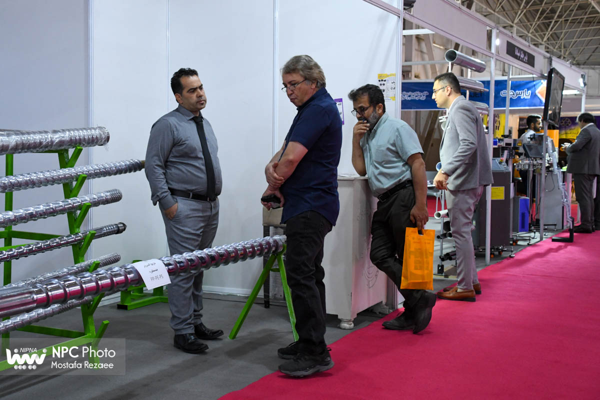 سالن 38 در سومین روز از هفدهمین نمایشگاه بین المللی ایران پلاست 8