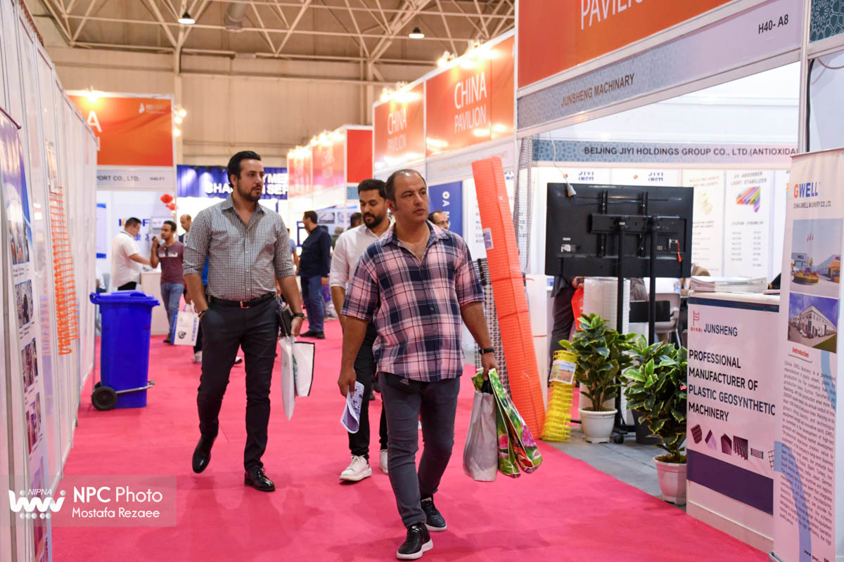 سالن 40 در سومین روز از هفدهمین نمایشگاه بین المللی ایران پلاست 17