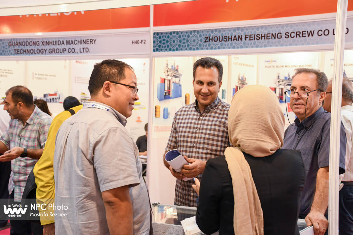 سالن 40 در سومین روز از هفدهمین نمایشگاه بین المللی ایران پلاست 21