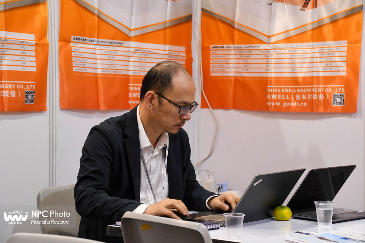 سالن 40 در سومین روز از هفدهمین نمایشگاه بین المللی ایران پلاست 24