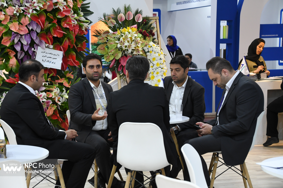 سالن 5 در چهارمین روز از هفدهمین نمایشگاه بین المللی ایران پلاست 5