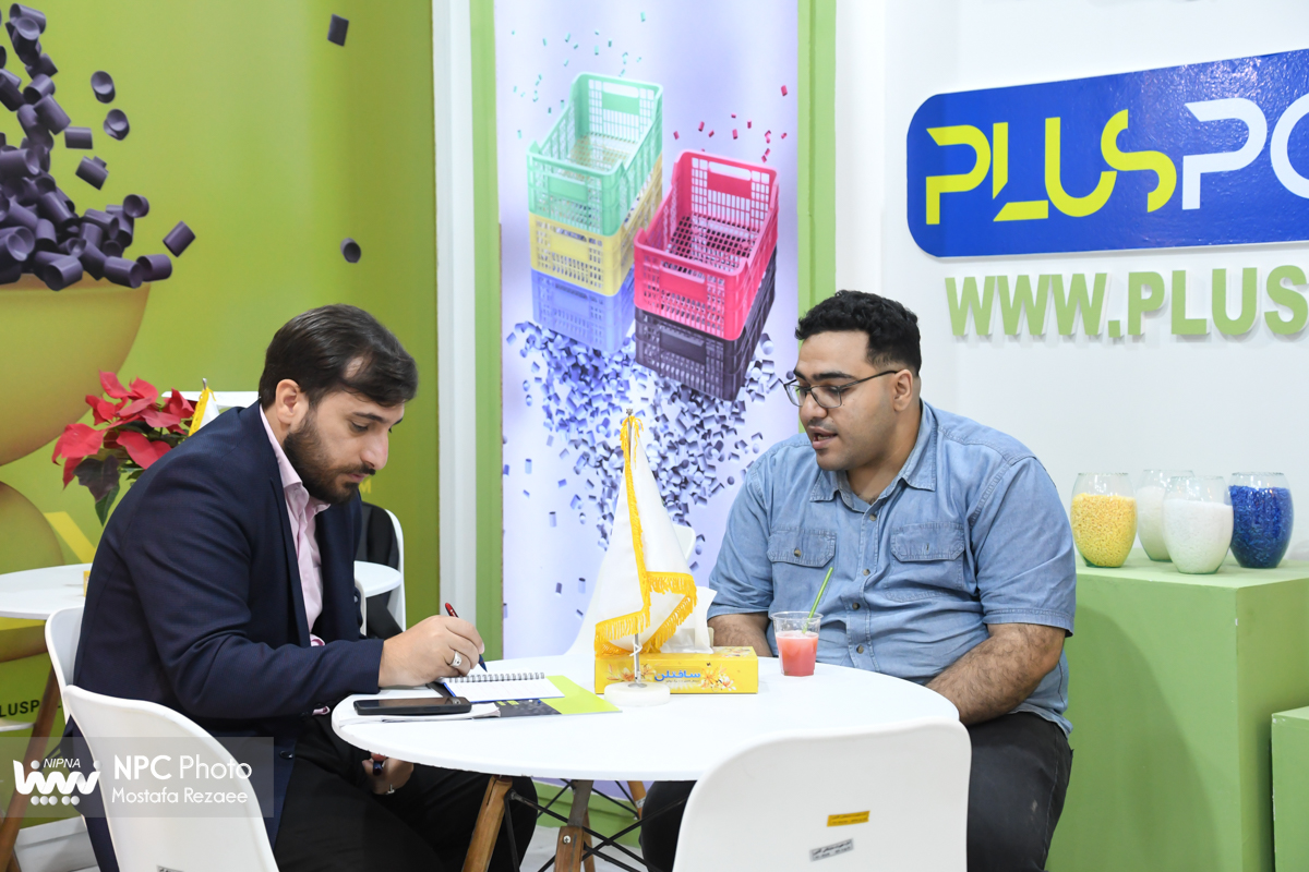 سالن 7 در چهارمین روز از هفدهمین نمایشگاه بین المللی ایران پلاست 12