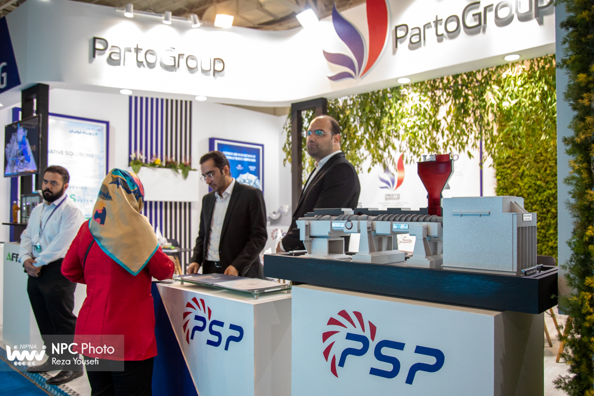 سالن 8 و 9  در روز پایانی هفدهمین نمایشگاه بین المللی ایران پلاست 10