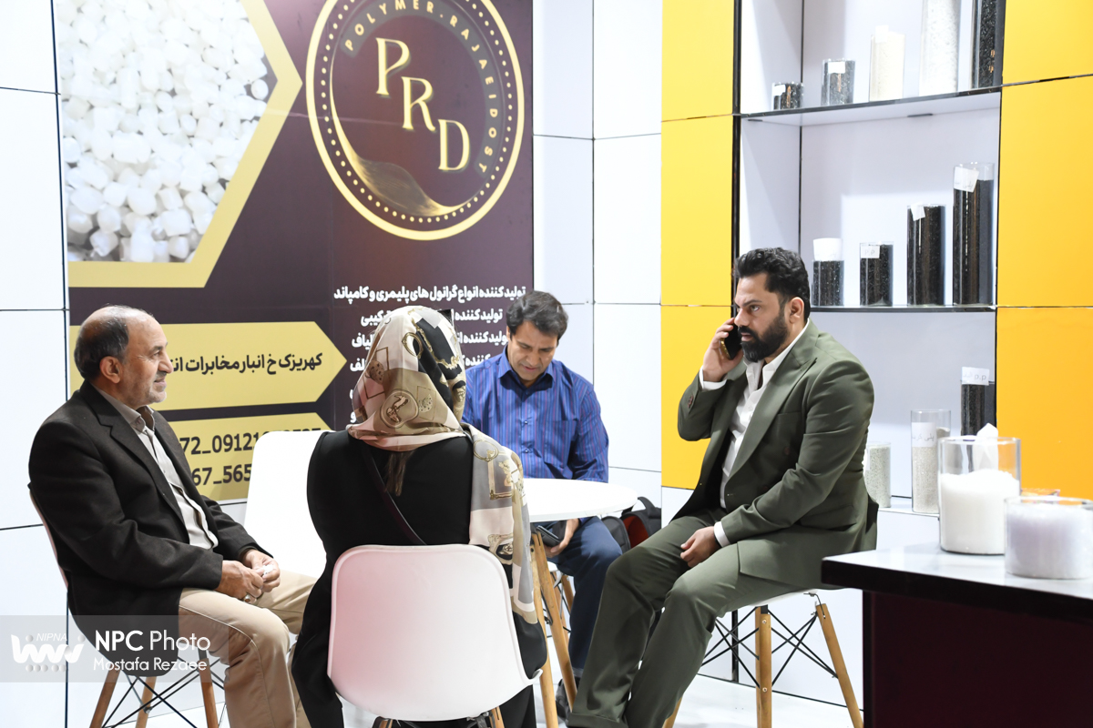 سالن 10 و 11 در روز پایانی هفدهمین نمایشگاه بین المللی ایران پلاست 4