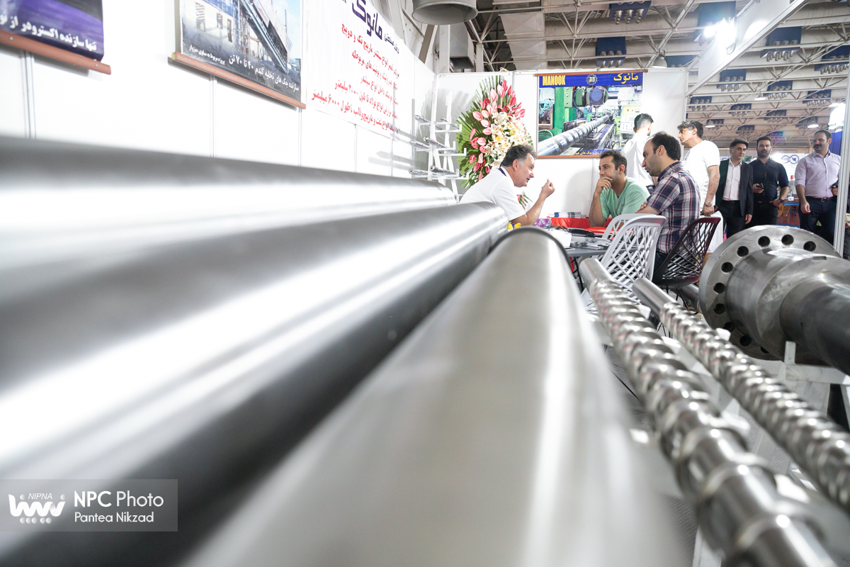 سالن 38 در چهارمین روز از هفدهمین نمایشگاه بین المللی ایران پلاست 21