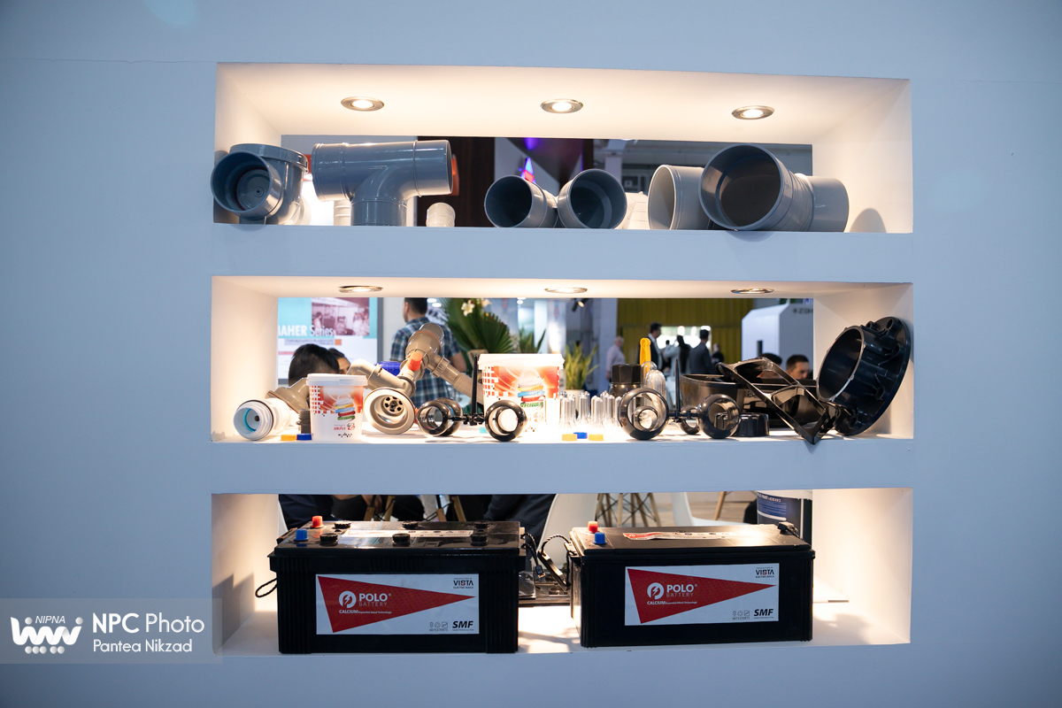 سالن 38B در چهارمین روز از هفدهمین نمایشگاه بین المللی ایران پلاست 10