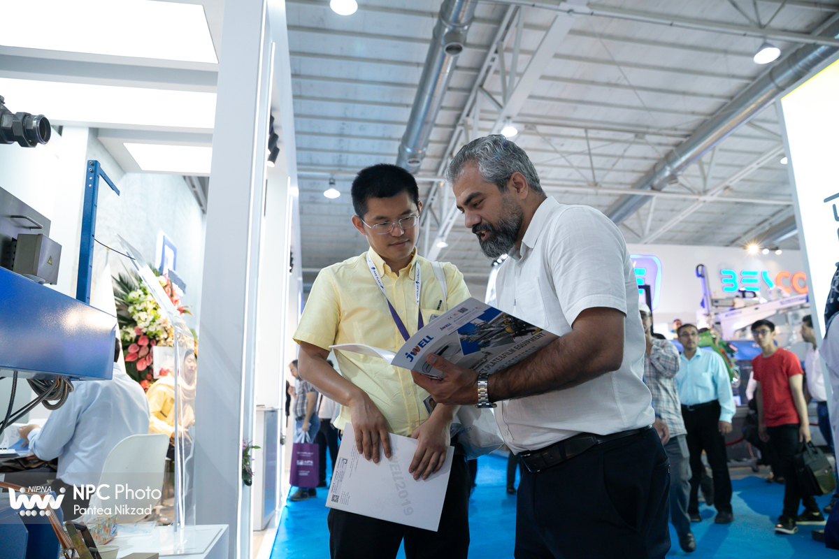 سالن 38B در چهارمین روز از هفدهمین نمایشگاه بین المللی ایران پلاست 14