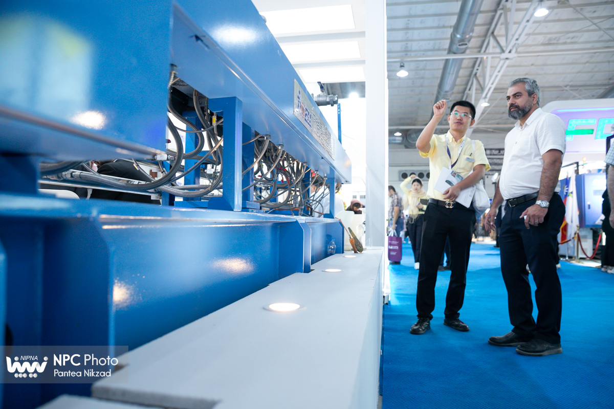 سالن 38B در چهارمین روز از هفدهمین نمایشگاه بین المللی ایران پلاست 15