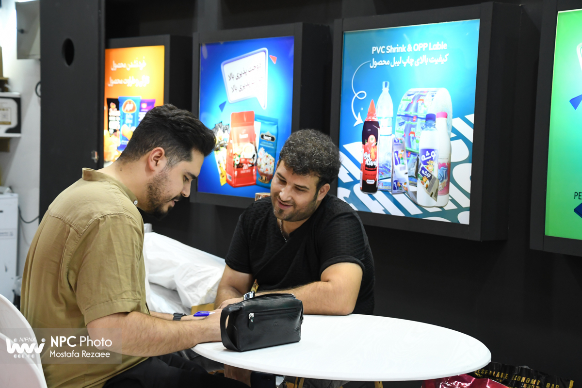 سالن 41 در چهارمین روز از هفدهمین نمایشگاه بین المللی ایران پلاست 6