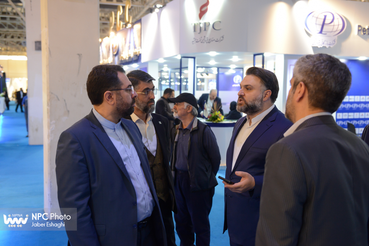 غرفه شرکت ملی صنایع پتروشیمی در آخرین روز از هفدهمین نمایشگاه بین‌المللی ایران‌پلاست 12