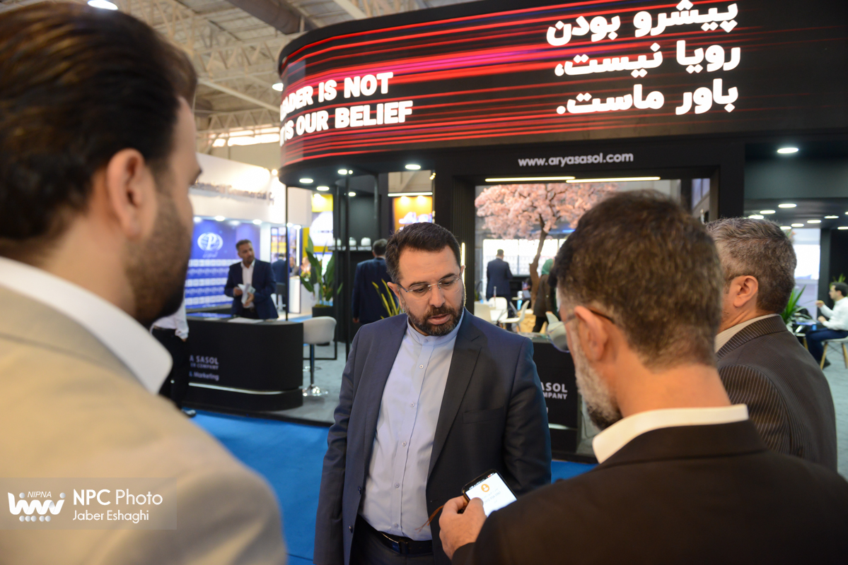 غرفه شرکت ملی صنایع پتروشیمی در آخرین روز از هفدهمین نمایشگاه بین‌المللی ایران‌پلاست 15