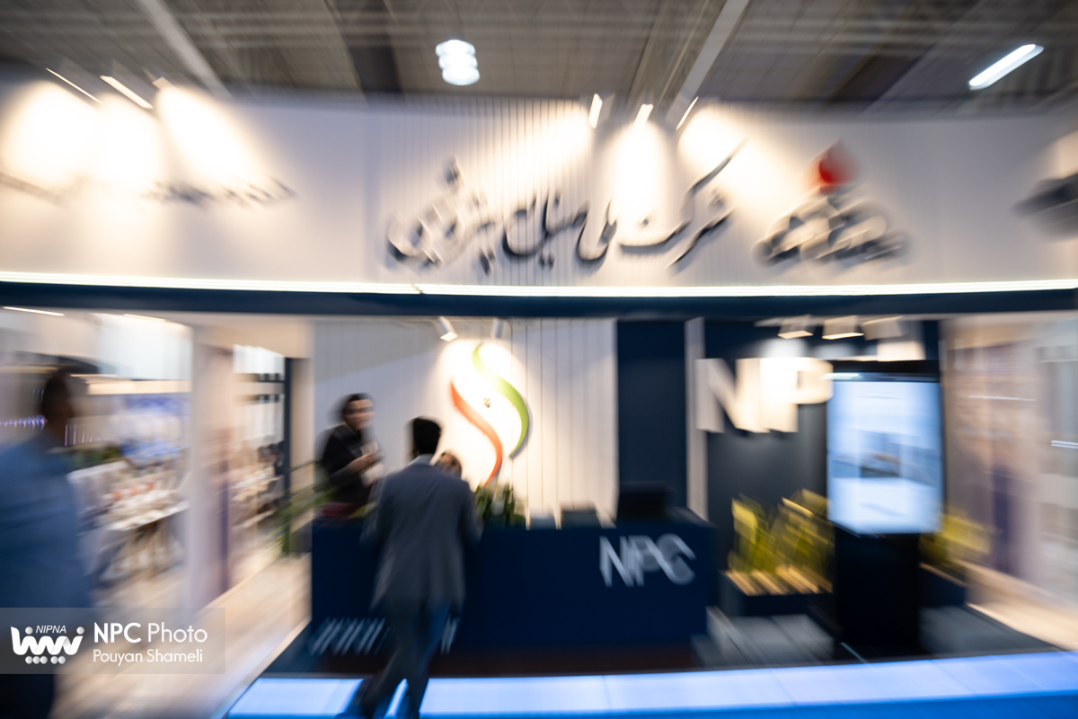 غرفه شرکت ملی صنایع پتروشیمی در آخرین روز از هفدهمین نمایشگاه بین‌المللی ایران‌پلاست 21