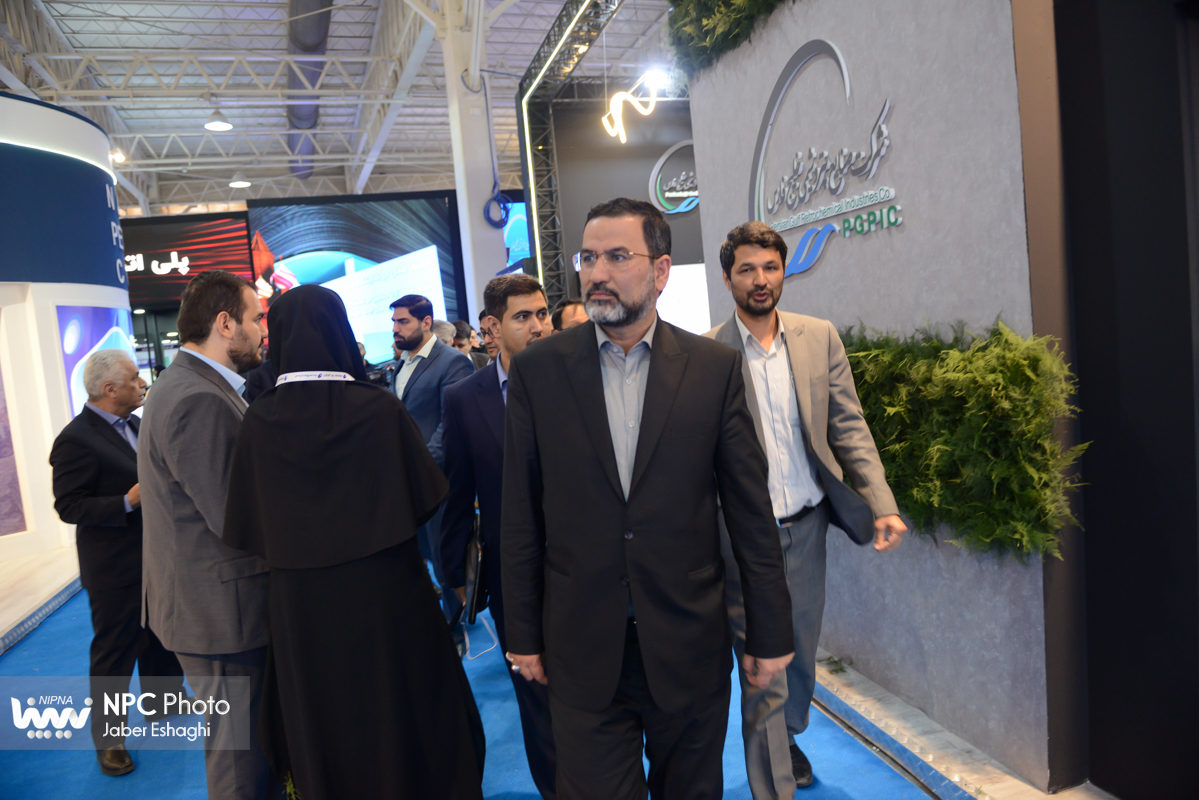 بازدید معاون صنایع عمومی وزارت صنعت، معدن و تجارت در چهارمین روز از هفدهمین نمایشگاه بین‌المللی ایران‌پلاست 3