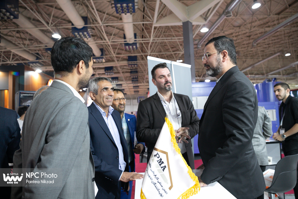 بازدید معاون صنایع عمومی وزارت صنعت، معدن و تجارت در چهارمین روز از هفدهمین نمایشگاه بین‌المللی ایران‌پلاست 8