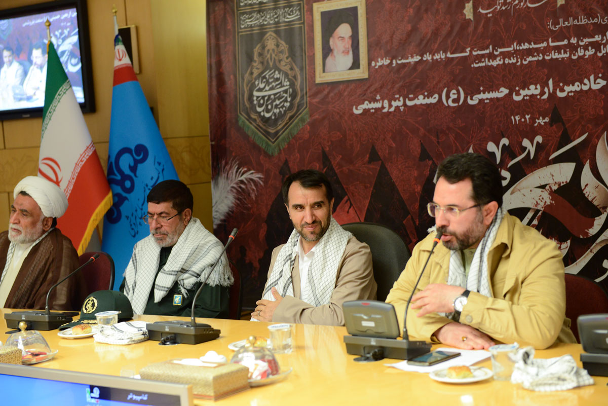 آئین تجلیل از خادمین اربعین حسینی (ع) صنعت پتروشیمی  8