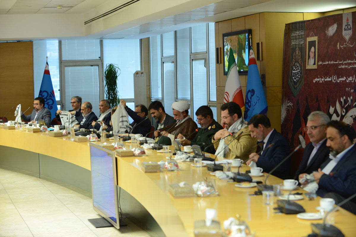 آئین تجلیل از خادمین اربعین حسینی (ع) صنعت پتروشیمی  10