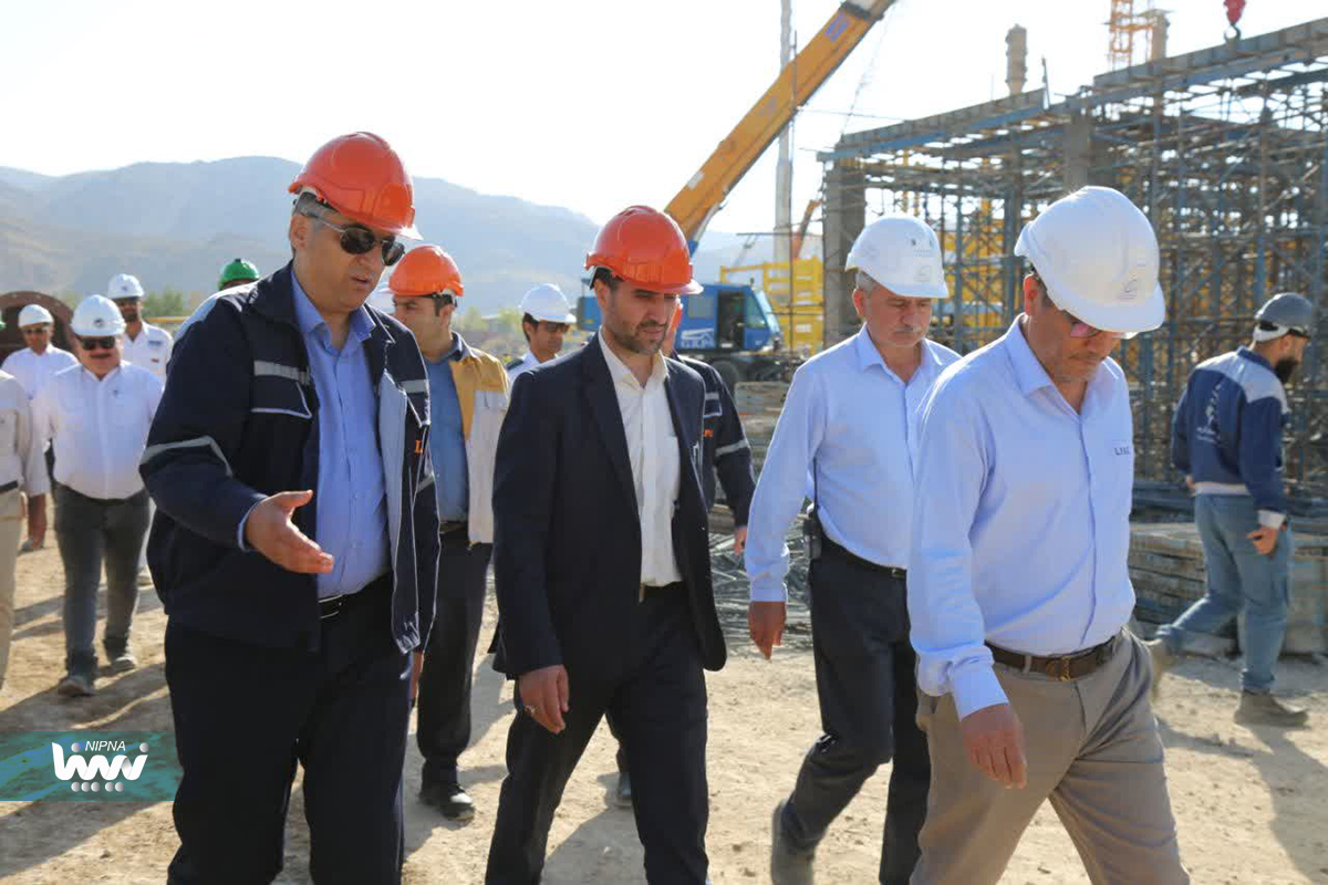 بازدید عملیاتی مهندس شاهمیرزایی معاون وزیر نفت و مدیرعامل شرکت ملی صنایع پتروشیمی از شرکت پتروشیمی لردگان 5