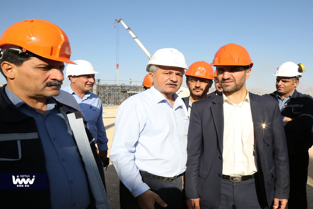 بازدید عملیاتی مهندس شاهمیرزایی معاون وزیر نفت و مدیرعامل شرکت ملی صنایع پتروشیمی از شرکت پتروشیمی لردگان 8