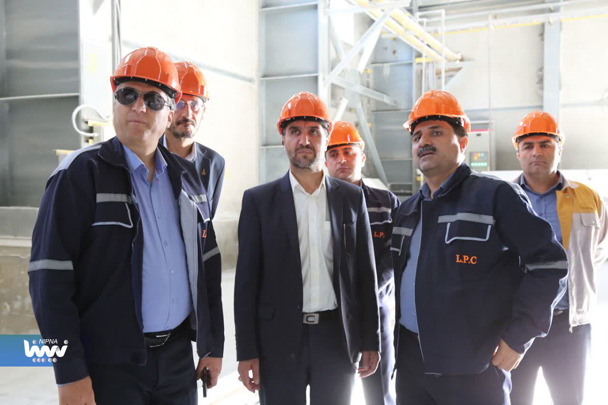 بازدید عملیاتی مهندس شاهمیرزایی معاون وزیر نفت و مدیرعامل شرکت ملی صنایع پتروشیمی از شرکت پتروشیمی لردگان 11