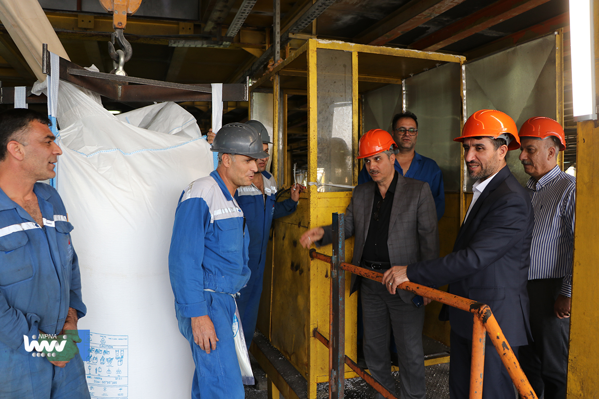 بازدید معاون وزیر نفت و مدیرعامل شرکت ملی صنایع پتروشیمی از پتروشیمی شیراز 2