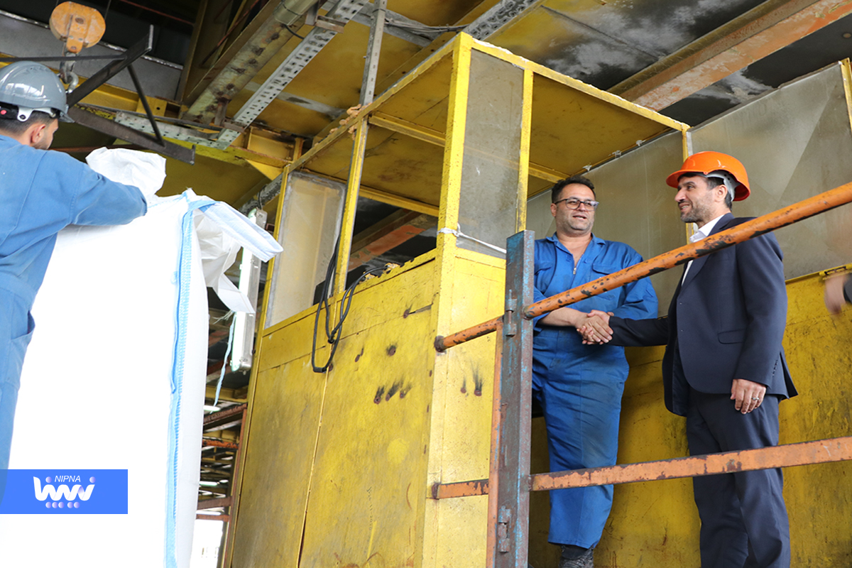 بازدید معاون وزیر نفت و مدیرعامل شرکت ملی صنایع پتروشیمی از پتروشیمی شیراز 4