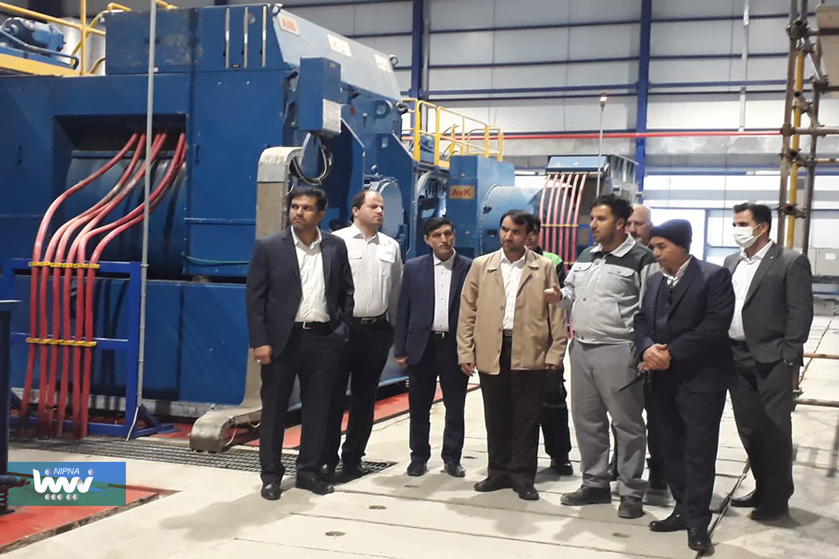 بازدید معاون وزیر نفت و مدیرعامل شرکت ملی صنایع پتروشیمی از پتروشیمی کردستان 4