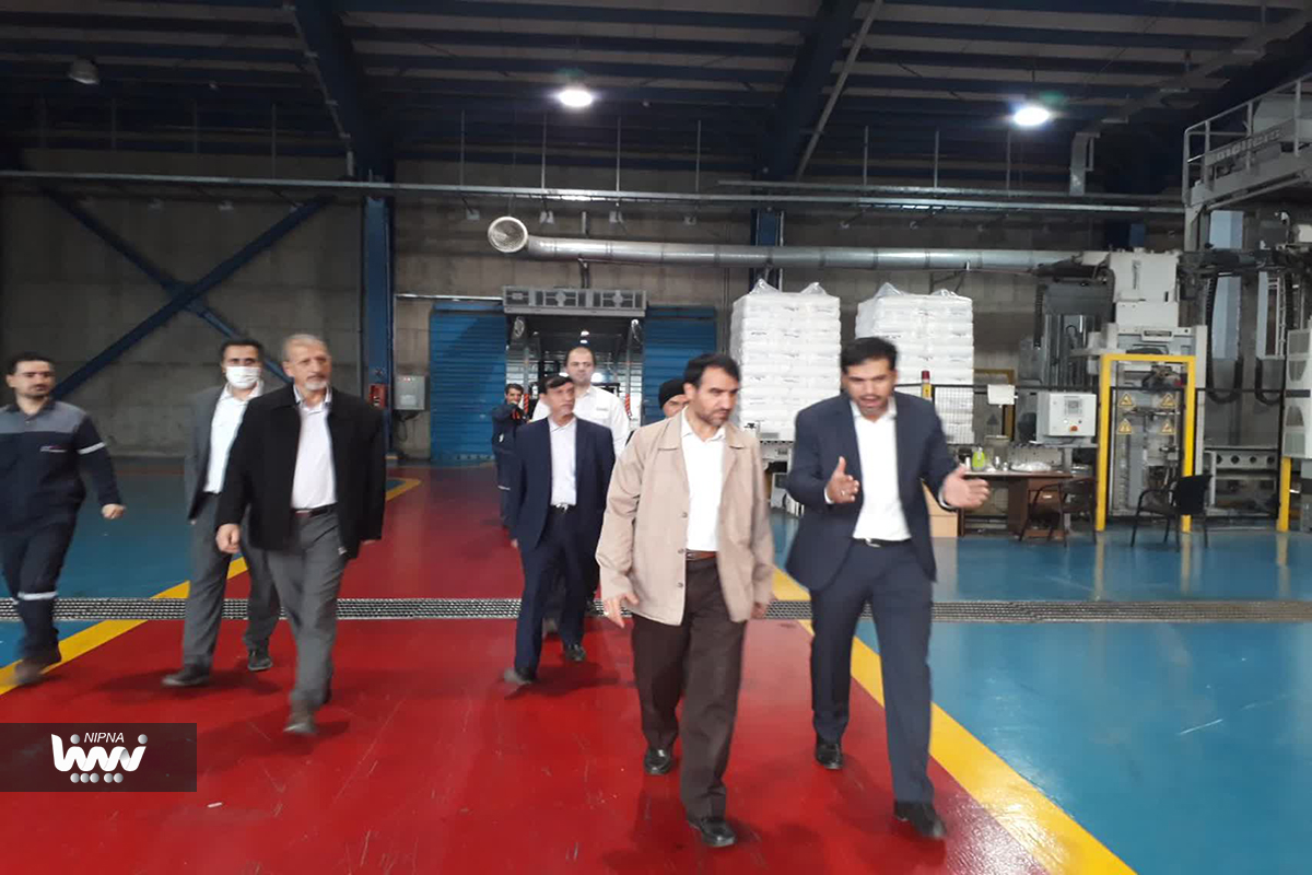 بازدید معاون وزیر نفت و مدیرعامل شرکت ملی صنایع پتروشیمی از پتروشیمی کردستان 12