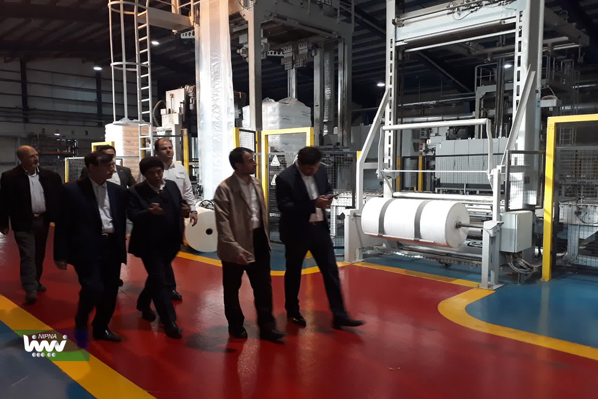 بازدید معاون وزیر نفت و مدیرعامل شرکت ملی صنایع پتروشیمی از پتروشیمی کردستان 13