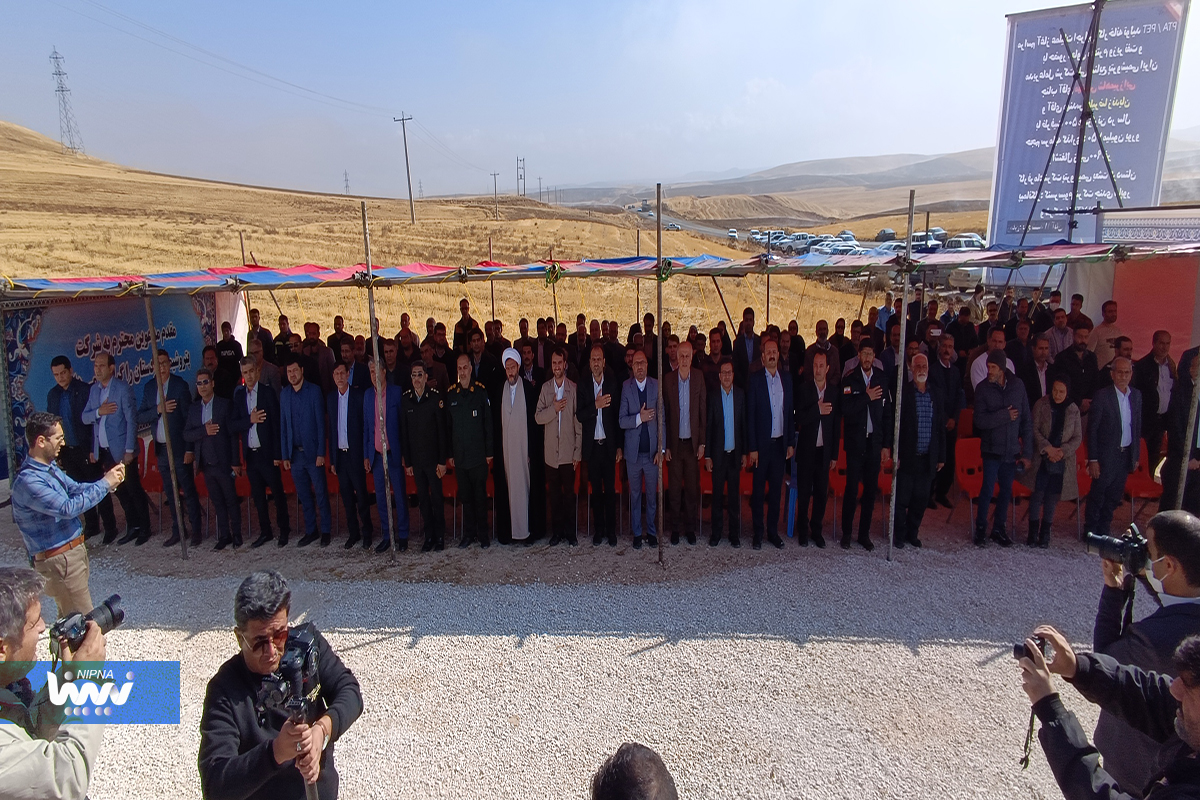 آیین آغاز عملیات اجرایی طرح پتروشیمی بیجار و حضور معاون وزیر نفت و مدیرعامل شرکت ملی صنایع پتروشیمی در آیین سیاسی عبادی نماز جمعه شهر بیجار 6