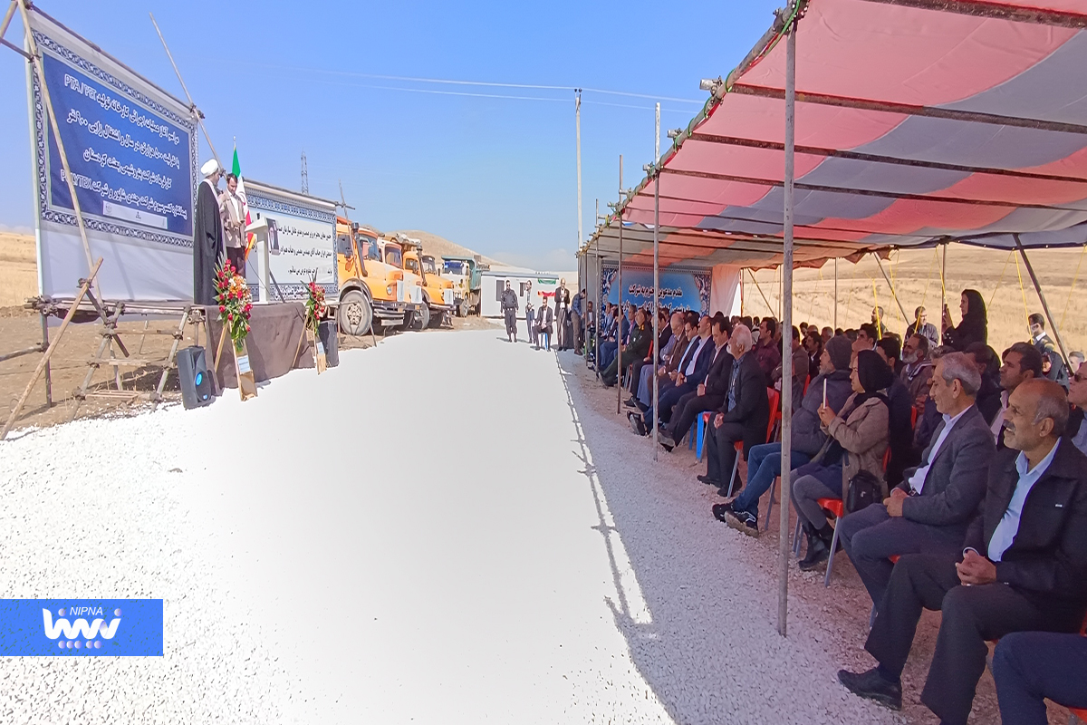 آیین آغاز عملیات اجرایی طرح پتروشیمی بیجار و حضور معاون وزیر نفت و مدیرعامل شرکت ملی صنایع پتروشیمی در آیین سیاسی عبادی نماز جمعه شهر بیجار 8