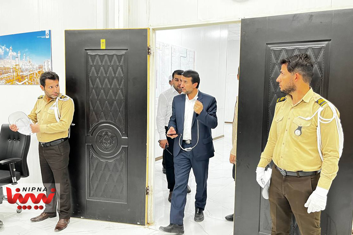 بازدید مهندس مرتضی شاه میرزایی معاون وزیر نفت و مدیرعامل شرکت ملی صنایع پتروشیمی از طرح پتروشیمی دهلران 2